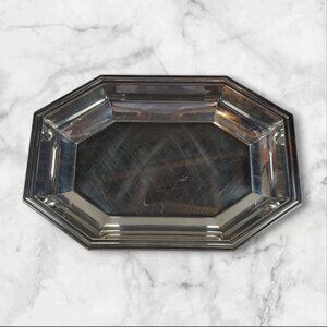 Jean Couzon Stainless Steel Octagonal Serving Tray